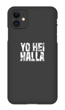 Yo Hei Halla iPhone Deksel Hvit Design