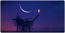 Rust Oil Rig XXL Gaming Mousepad
