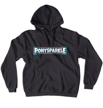 Pullover Hoodie Blue Logo