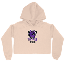 wolf_eyes45 Women’s Cropped Hoodie