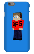 Gaming For Greatness Minecraft Skin iPhone Case