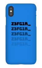 Z3FG1R_ Black Text Iphone Cases