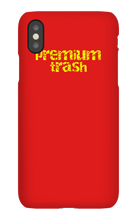 puguns premium trash iPhone Cases