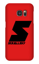 seriallsky Samsung Phone Cases white edition