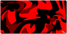 KNG "Twist" Red, Black XXL Gaming Mousepad