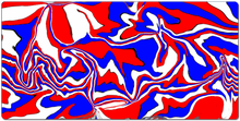 Red White Blue USA Theme Mousepad