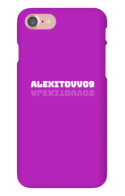 alexitovv09 iPhone texto blanco