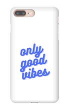 Only good vibes blue iPhone Phone Case