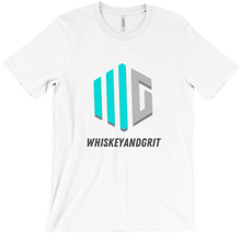 whiskeyandgrit logo tee