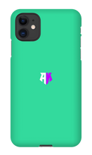 AyeKodaa White & Purple iPhone Phone Cases