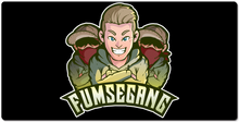 FumseGang XXL Gaming Mousepad Weißer Rand