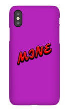 MINE iPhone Phone Cases