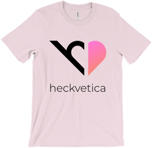 Heckvetica Black/Pink Logo T-Shirt
