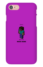 Rock hard iPhone Phone Cases