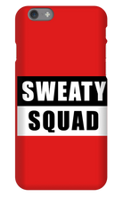 Sweaty Squad iPhone Case (Invert Theme)