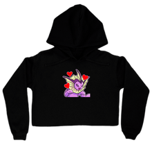 dafurryb Women’s Cropped Hoodie