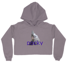 pocky cropped hoodie
