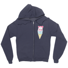 KittyCream Zip Up Hoodie