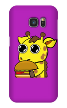 lexxlegion hamburger giraffe Samsung Phone Cases