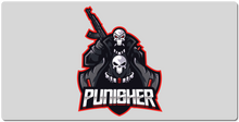 xpunisherttv XXL Gaming Mousepad
