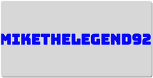 mikethelegend92 XXL Gaming Mousepad