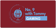number9withtommypodcast XXL Gaming Mousepad