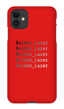 Raiden_Lazer iPhone Cases
