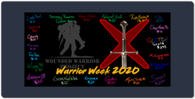 Warrior Week Heroes XXL Mousepad. ***Supports WWP