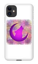 Wolf & Moon Bubbles iPhone Phone Cases