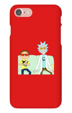 Capinha iPhone Rick and Morty Chave