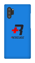 RESCUEE Samsung Phone Case Black and Red Logo