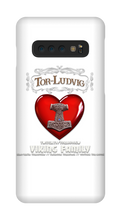 Viking Family Heart Samsung Phone Cases