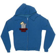 DAMNEDKING LOGO ZIP HOODIE