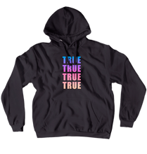 TRUE big logo hoodie