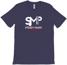 Steady Music White Logo T-Shirts