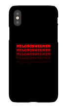 MILOSOSWEGMEN Iphone case (Red)