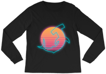 Neon Shark Logo Long Sleeve Tee