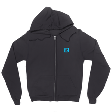 Box Logo Zip Up Hoodie