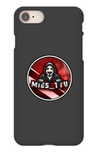 iPhone Phone Case with Mies_TTV Logo