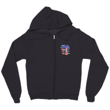 custom gaming bro zip up hoodie