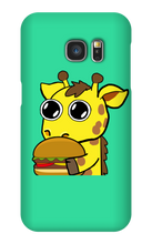 lexxlegion hamburger giraffe Samsung Phone Cases