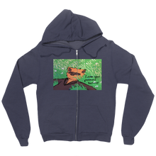 relaxing kakomashu Zip Up Hoodie
