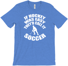 Hockey isn't Soccer