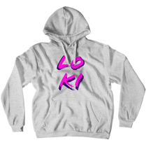 Pink Loki Hoodie (No-Zip/Pullover)