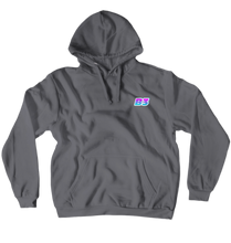 B3 logo left Hoodies (purple/blue)
