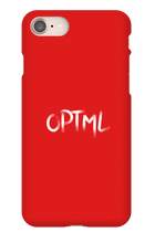 White Optimal iPhone Cases
