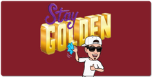Stay Golden XXL Gaming Mousepad