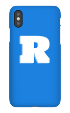 Ryan Syed iPhone Case White Logo