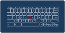 AMG XXL Gaming Mousepad with AMG Keyboard