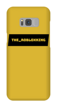 the_robloxking Samsung Phone Cases